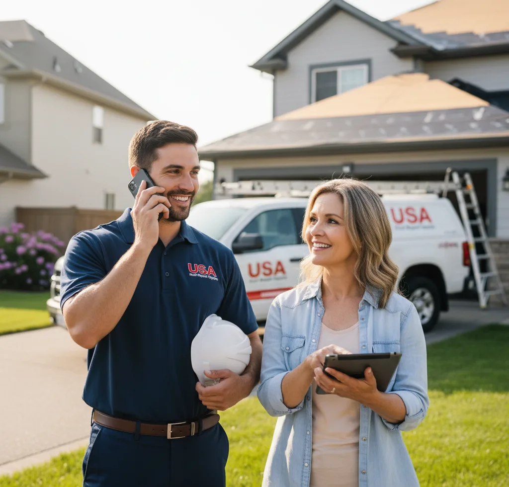 USA Roof Repair Experts customer support in Bellaire